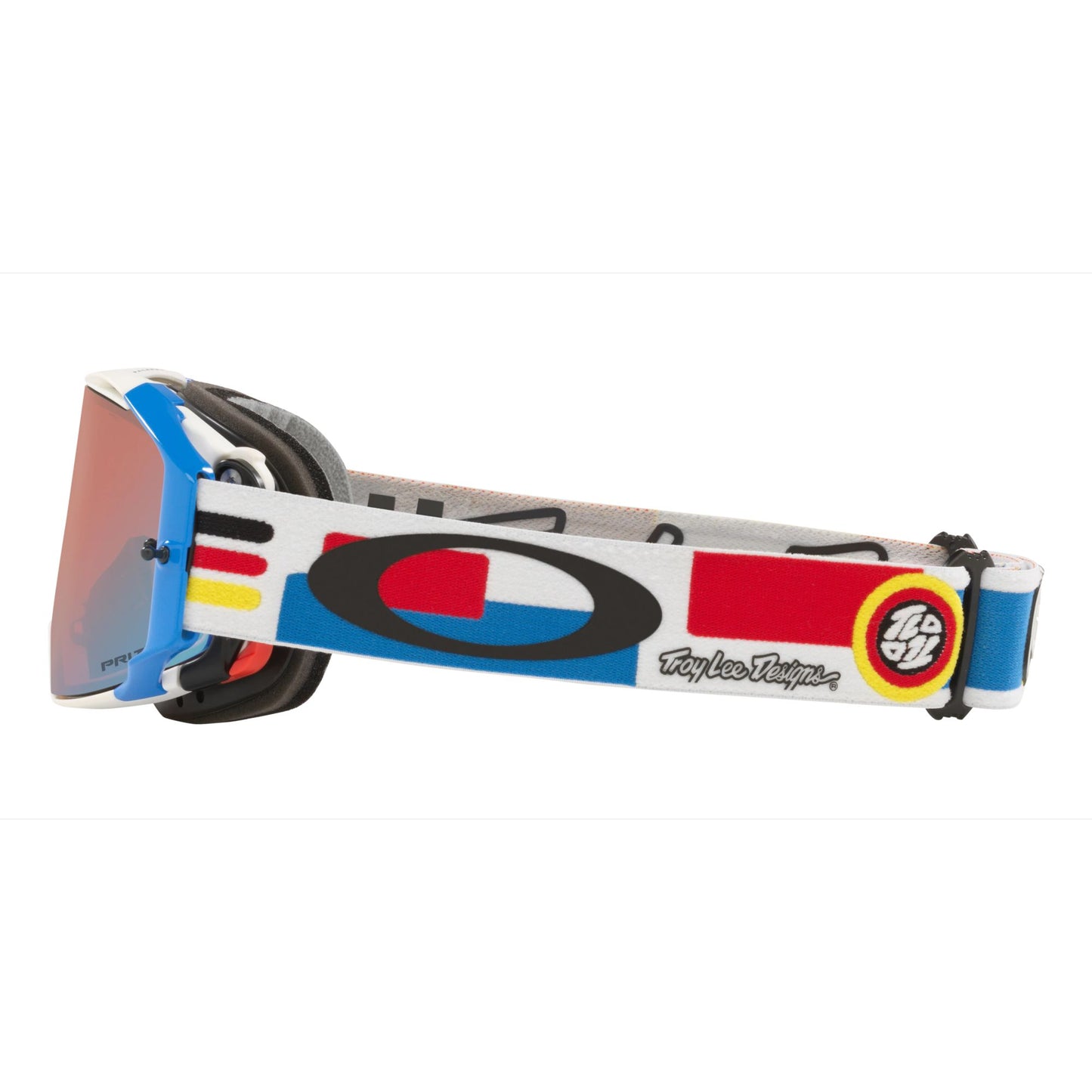 Oakley Airbrake MTB Goggles White Dropin / Prizm MX Sapphire Bike Goggles