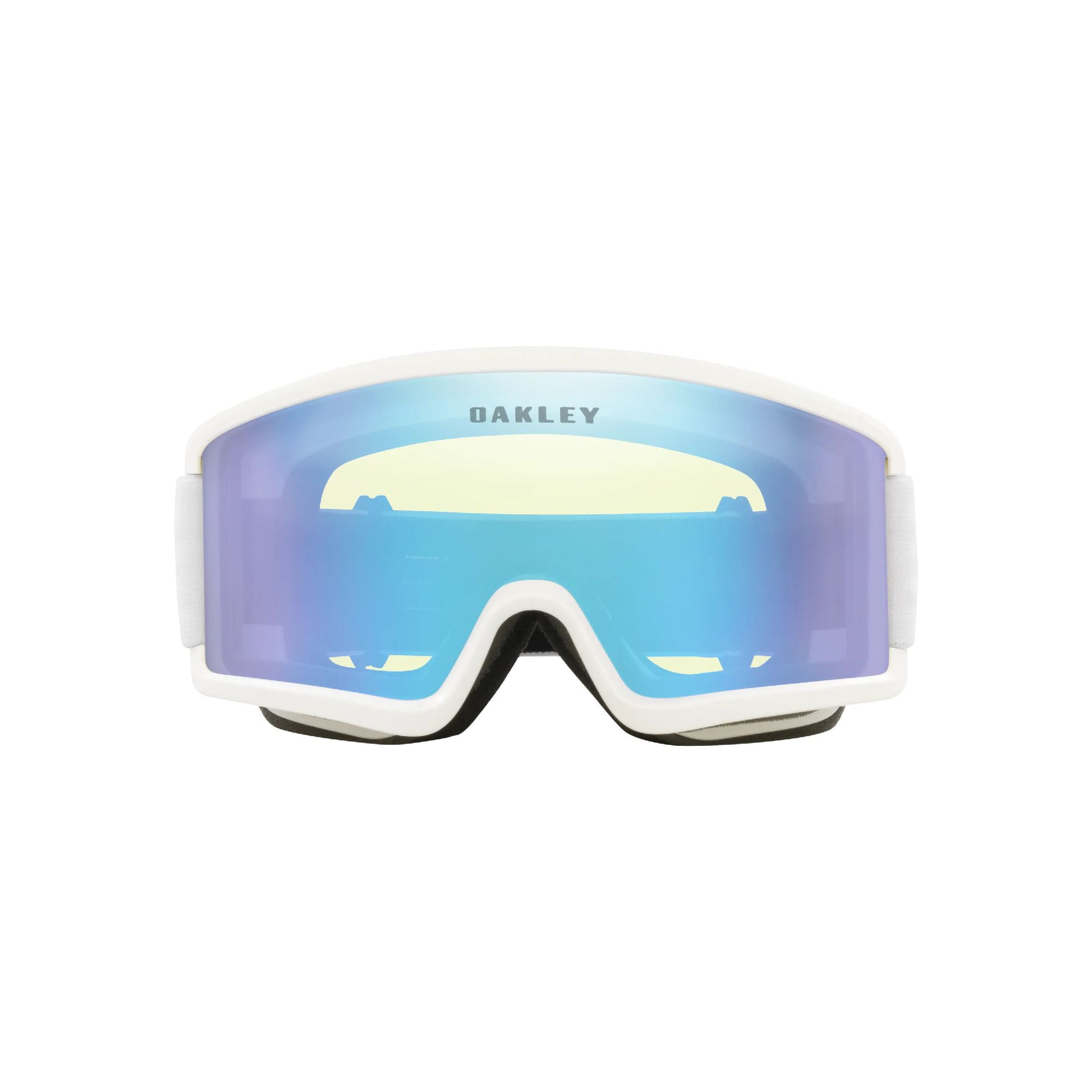 Oakley Youth Target Line S Snow Goggles Matte White Hi Yellow Snow Goggles