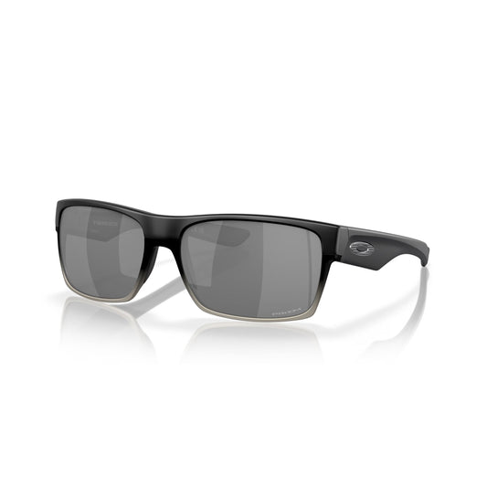 Oakley TwoFace Machinist Sunglasses Matte Black Chrome Iridium Sunglasses