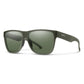 Smith Lowdown XL 2 Sunglasses Matte Moss Crystal ChromaPop Polarized Gray Geen Sunglasses
