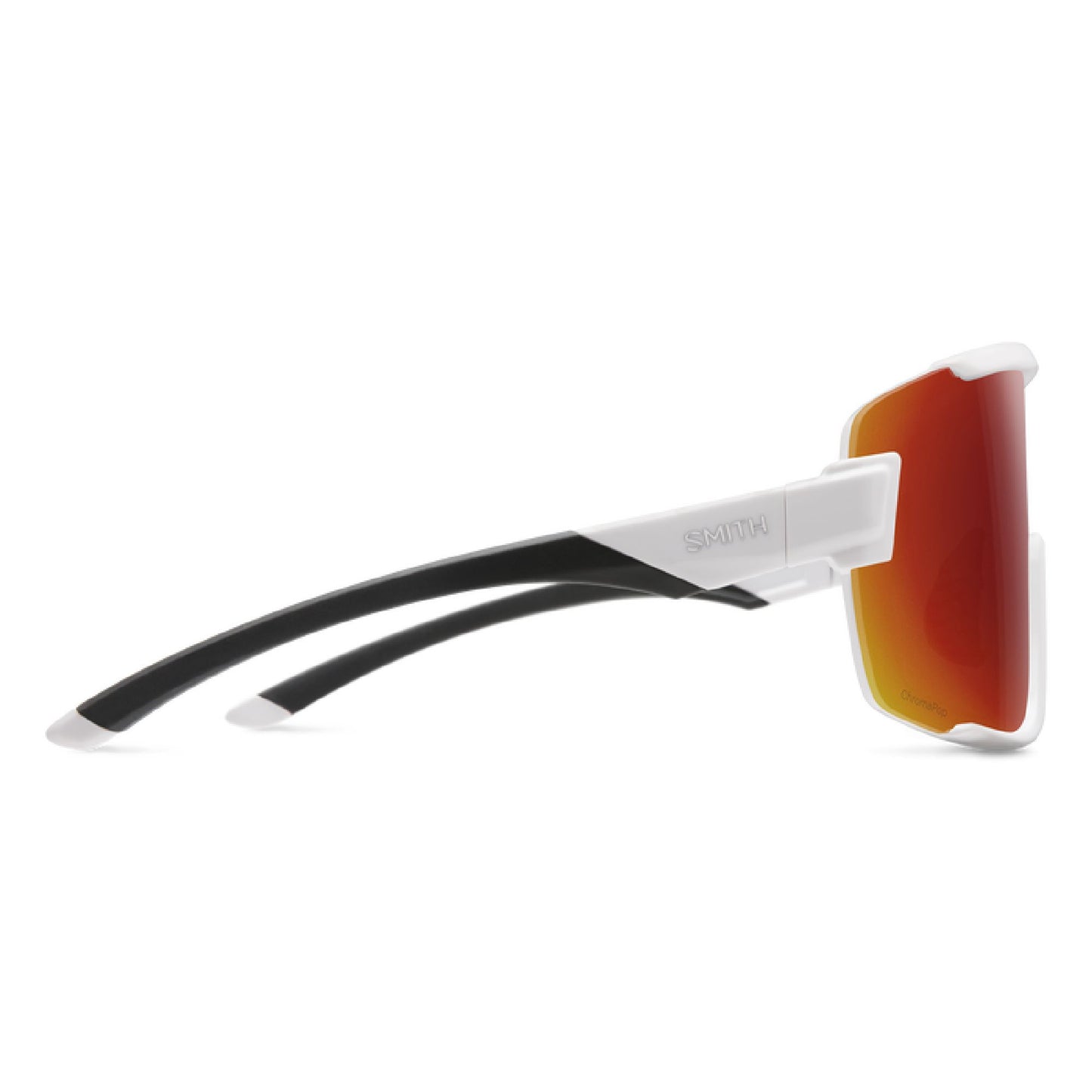 Smith Wildcat Sunglasses White ChromaPop Red Mirror Sunglasses