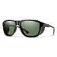Smith Embark Sunglasses Black ChromaPop Polarized Gray Green Sunglasses