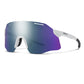 Smith Vert PivLock Sunglasses White / ChromaPop Violet Mirror Sunglasses