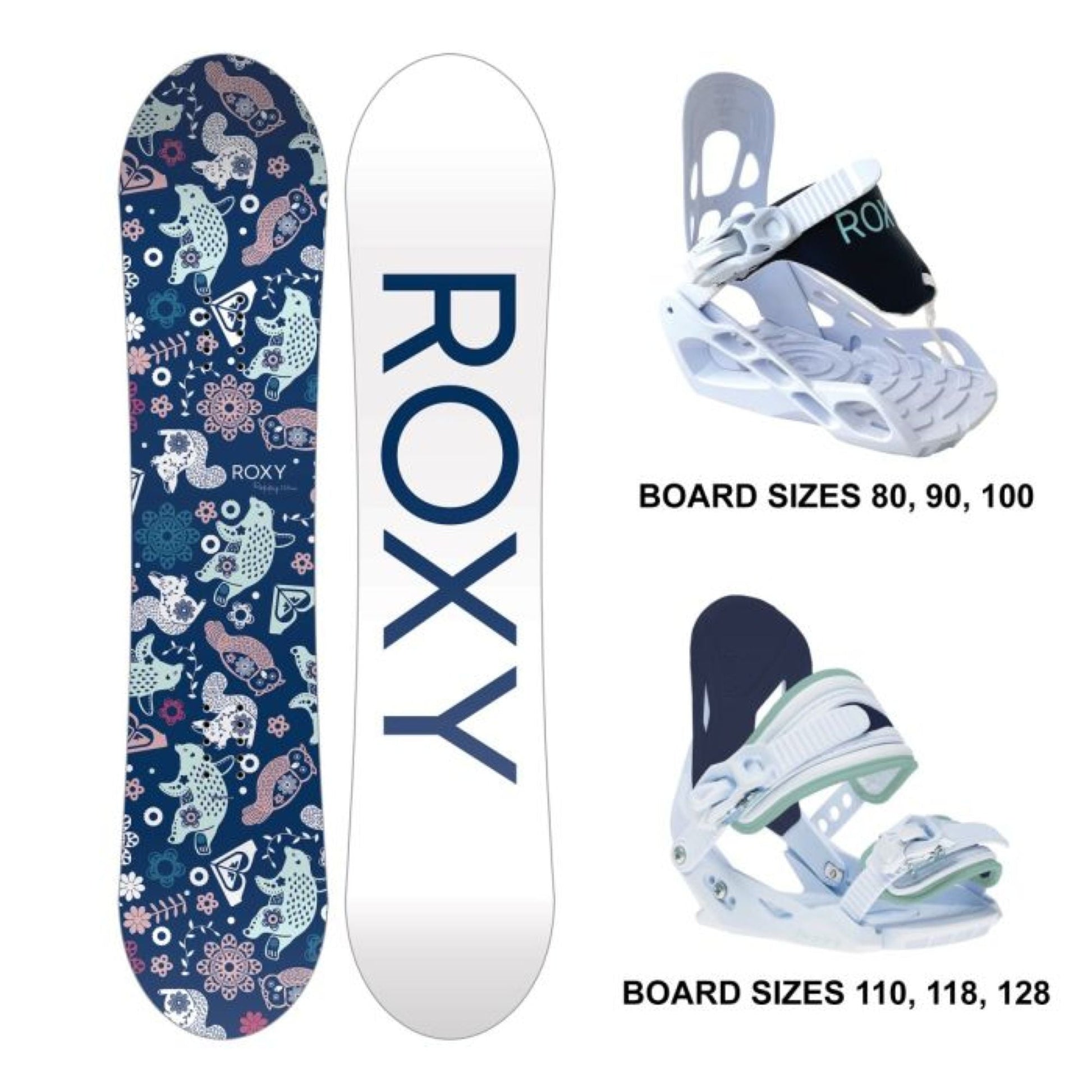 Roxy Youth Poppy Package Snowboard & Bindings - OpenBox Snowboards