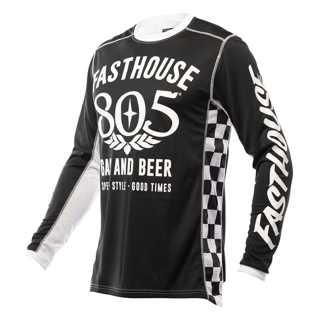 Fasthouse 805 Grindhouse Jersey Black Bike Jerseys