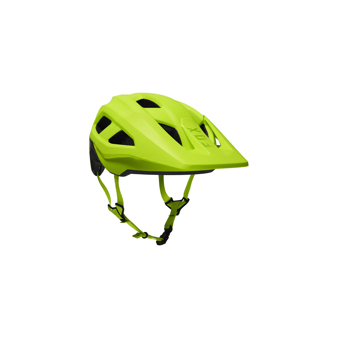 Fox Youth Mainframe Helmet - OpenBox Flo Yellow OS Bike Helmets