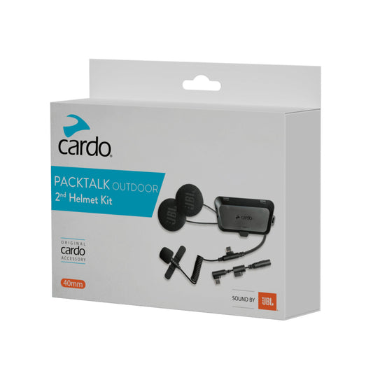 Cardo PackTalk Outdoor 2nd Helmet Kit Headsets & Audio