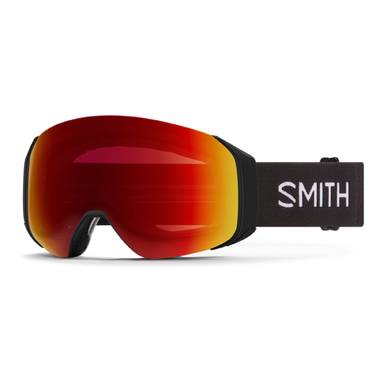 Smith 4D MAG S Snow Goggle Black ChromaPop Sun Red Mirror Snow Goggles