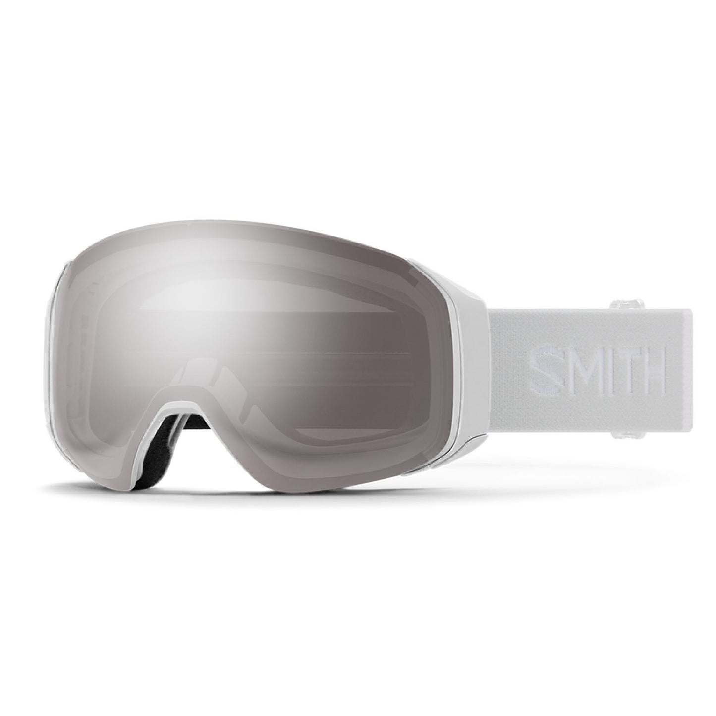 Smith 4D MAG S Snow Goggle White Vapor ChromaPop Sun Platinum Mirror Snow Goggles