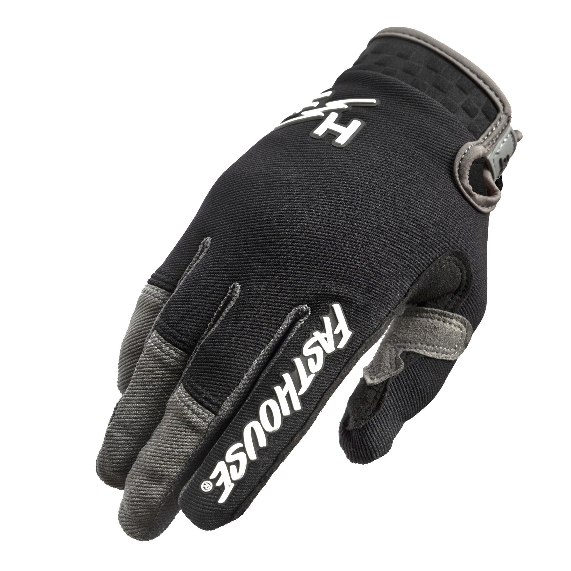 Fasthouse Speed Style Glove Black Gray Bike Gloves