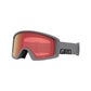 Giro Semi Snow Goggle Grey Wordmark Amber Scarlet Snow Goggles