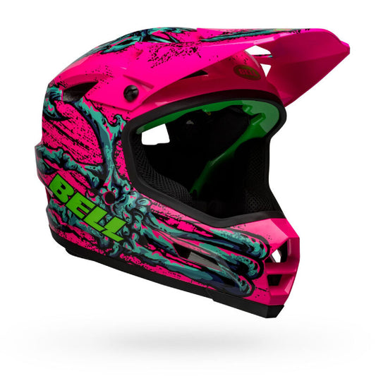 Bell Sanction 2 DLX MIPS Helmet Bonehead Gloss Pink Bike Helmets