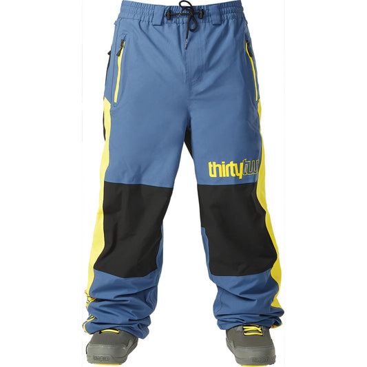 ThirtyTwo Sweeper Snow Pants Blue Yellow Snow Pants