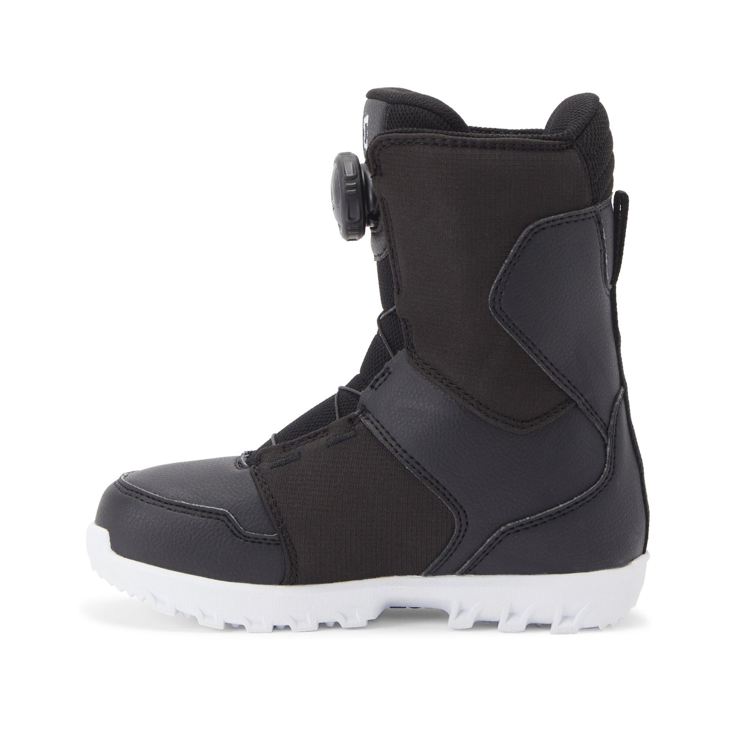 DC Youth Scout BOA Snowboard Boots Black White Snowboard Boots