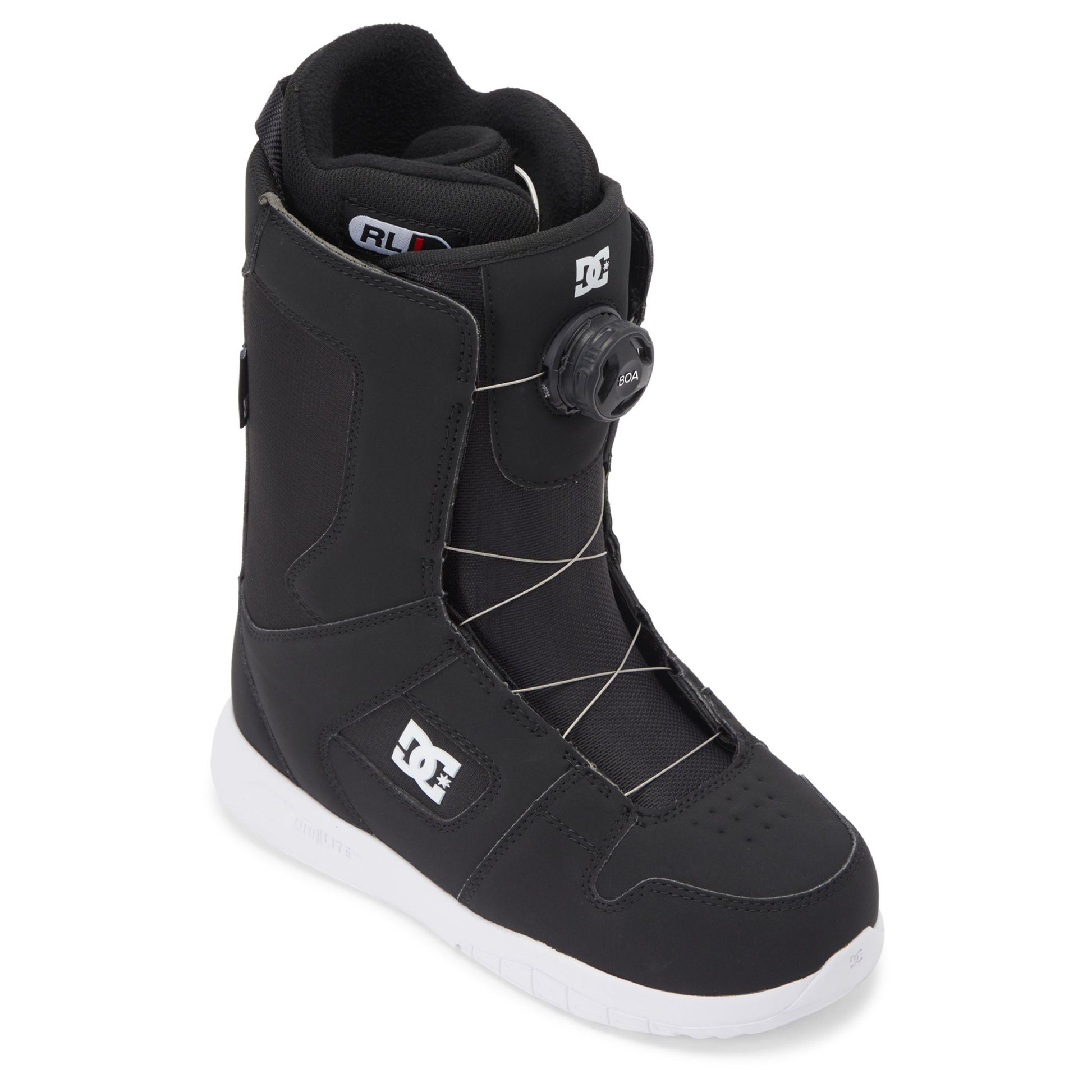 DC Women's Phase BOA Snowboard Boots Black White Snowboard Boots