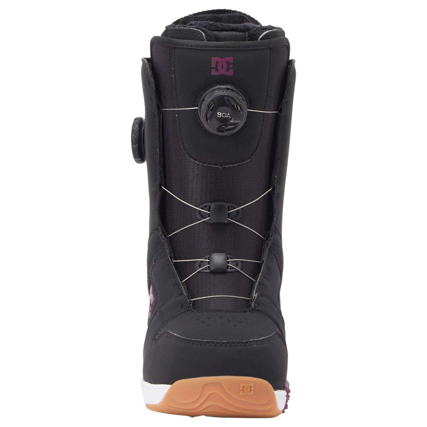 DC Women's Phase BOA Pro Snowboard Boots Black Purple Snowboard Boots