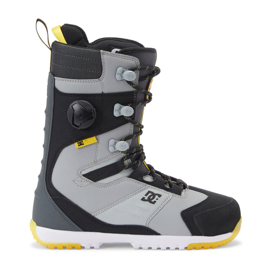DC Premier Hybrid Snowboard Boots Black Grey Yellow Snowboard Boots