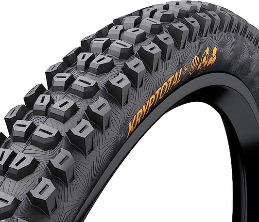Continental Kryptotal Rear Tire - Tubeless - DH Casing - Soft - Folding One Color 27.5 x 2.4 Tires