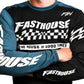 Fasthouse Classic Velocity LS Jersey Black Indigo Bike Jerseys
