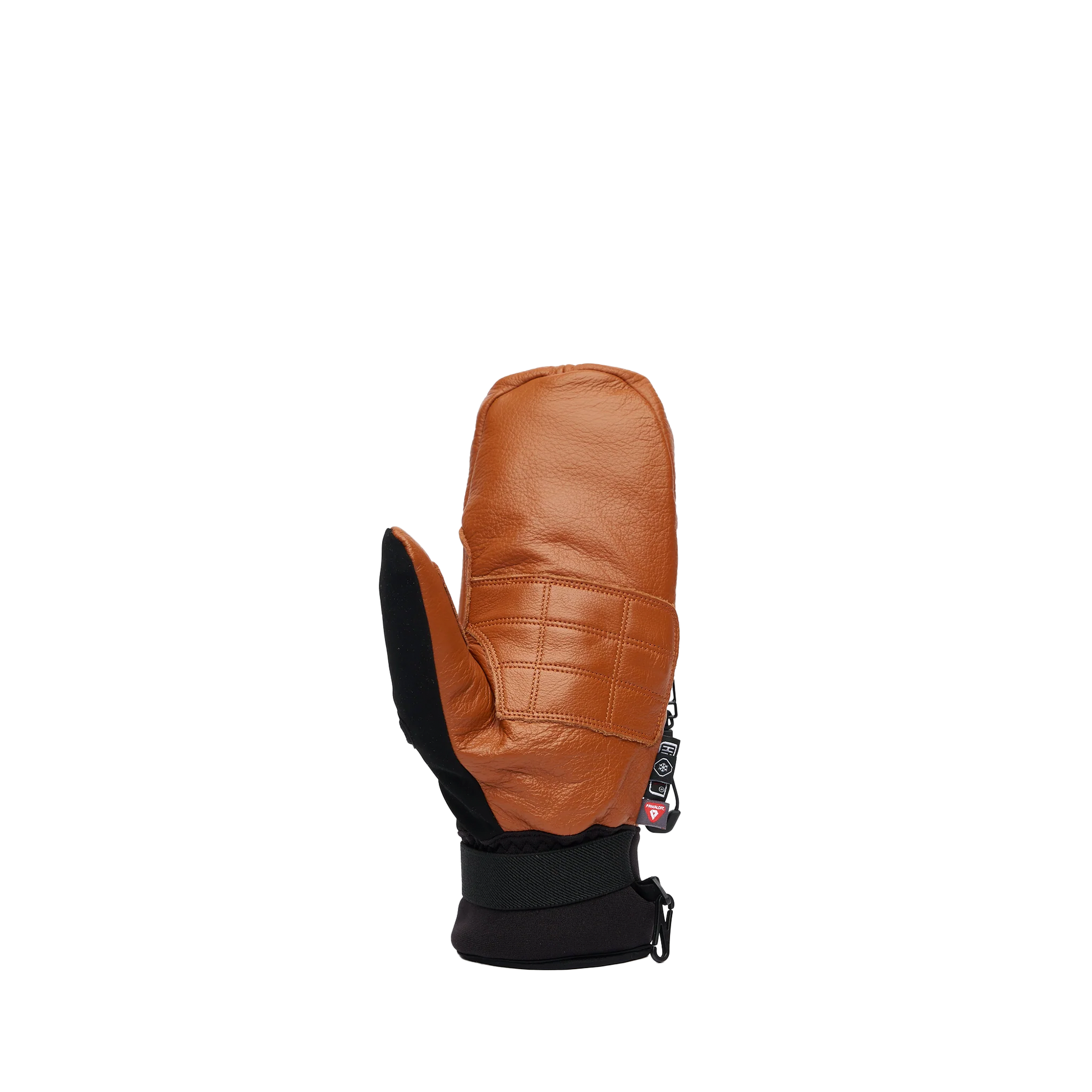 Hand Out Baldface Low Guide Mittens Tan Snow Gloves