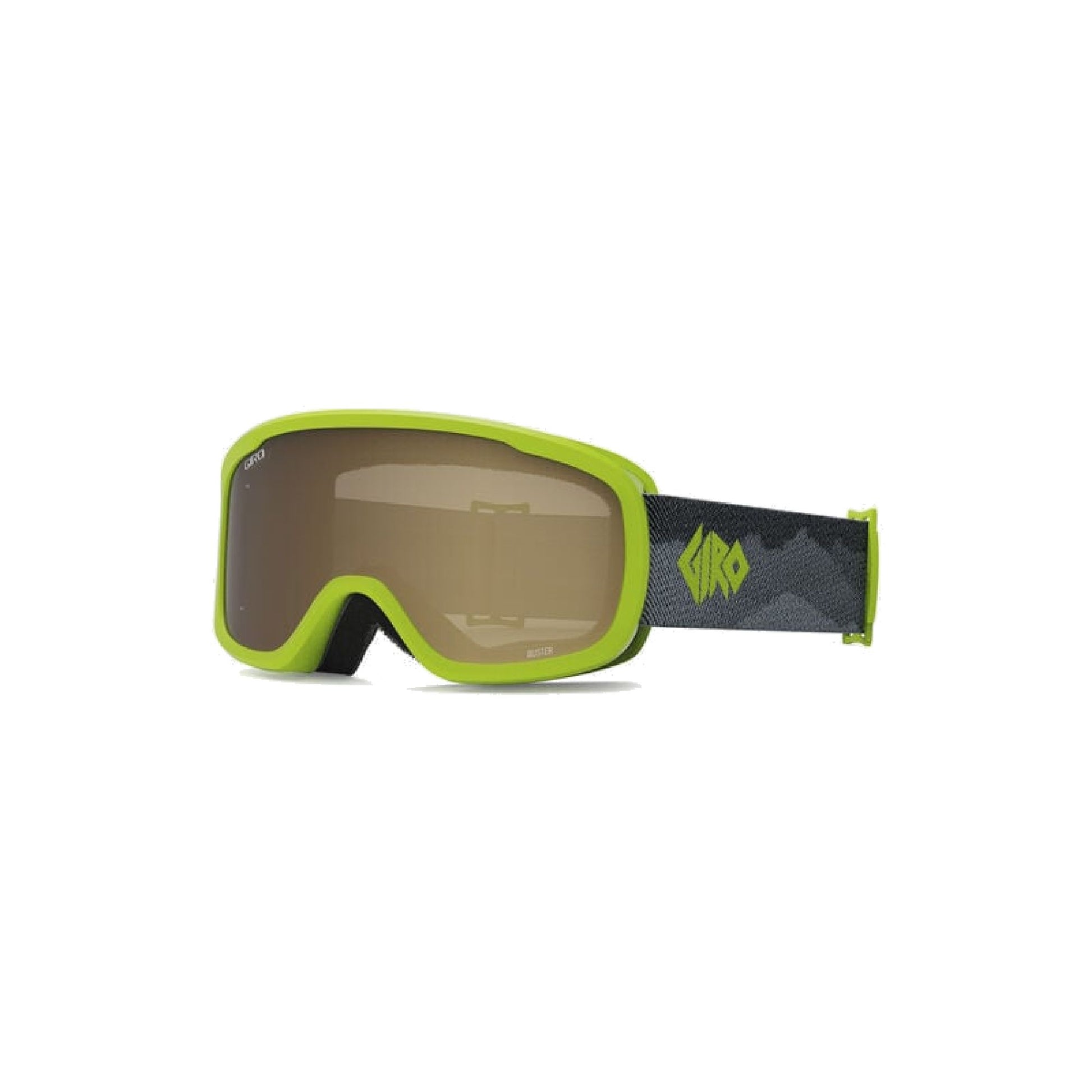 Giro Youth Buster Snow Goggles Ano Lime Linticular Amber Rose Snow Goggles