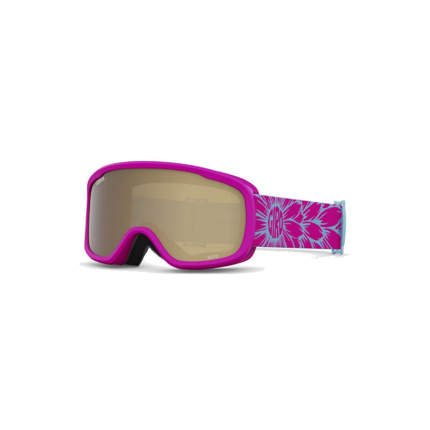 Giro Youth Buster Snow Goggles Pink Bloom Amber Rose Snow Goggles