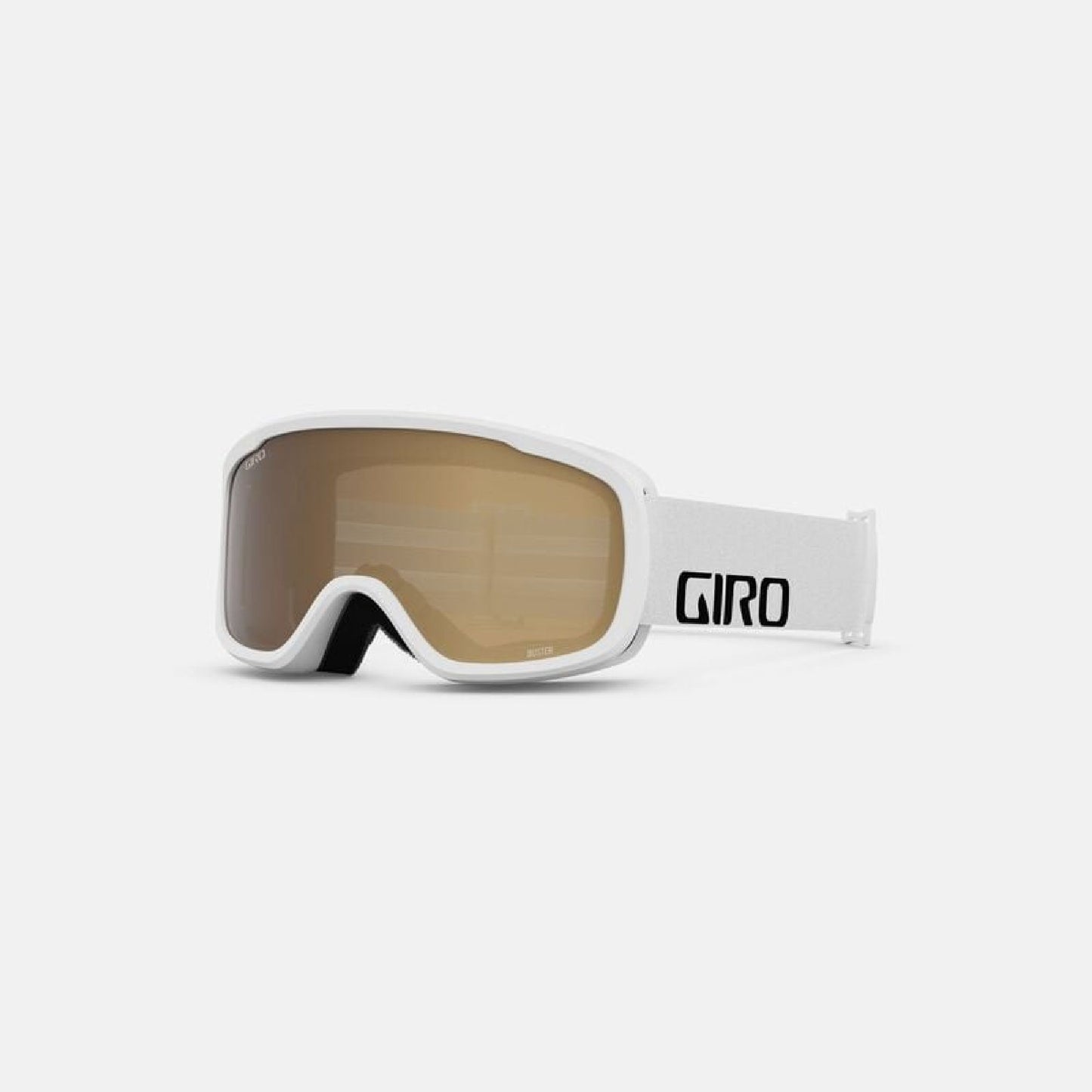 Giro Youth Buster Snow Goggles White Wordmark Amber Rose Snow Goggles