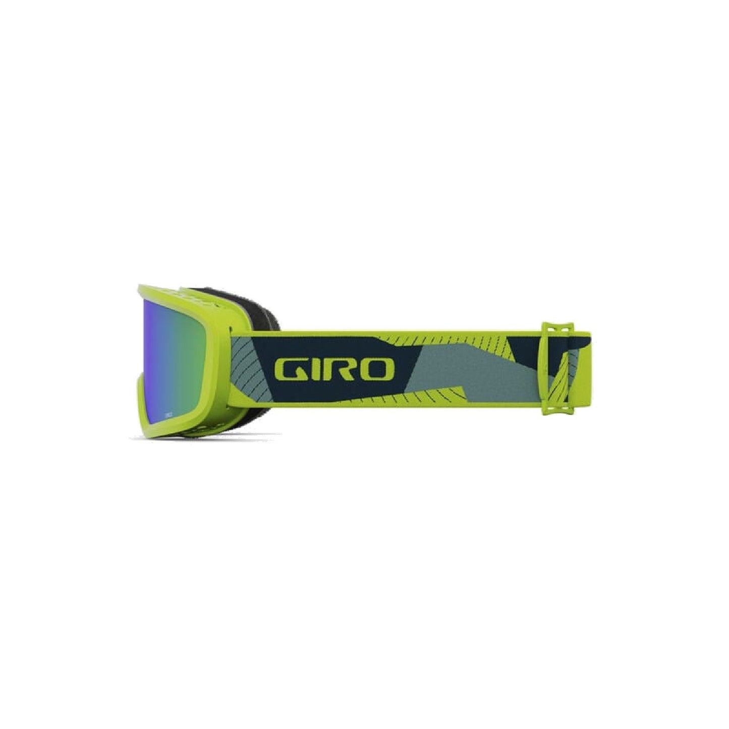 Giro Youth Chico 2.0 Snow Goggles Ano Lime Geo Camo Loden Green Snow Goggles