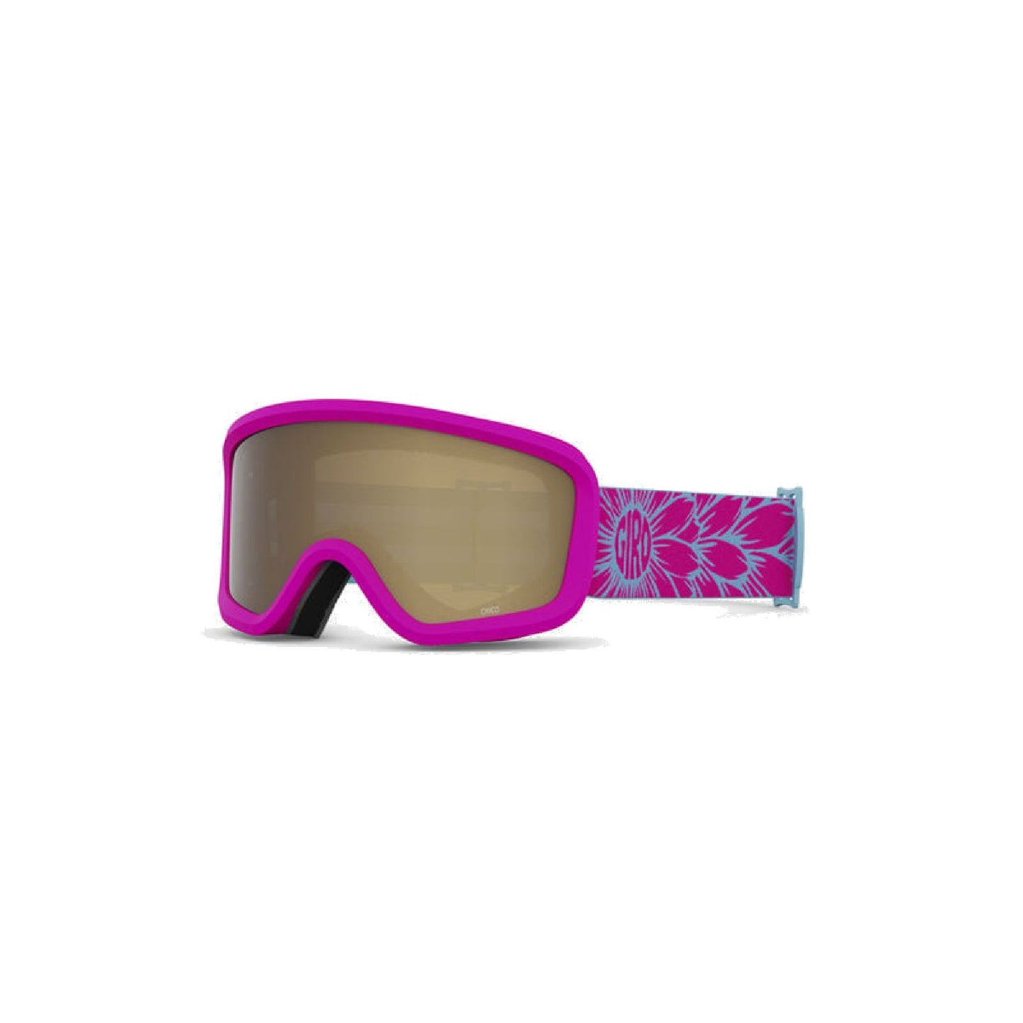 Giro Youth Chico 2.0 Snow Goggles Pink Bloom Amber Rose Snow Goggles
