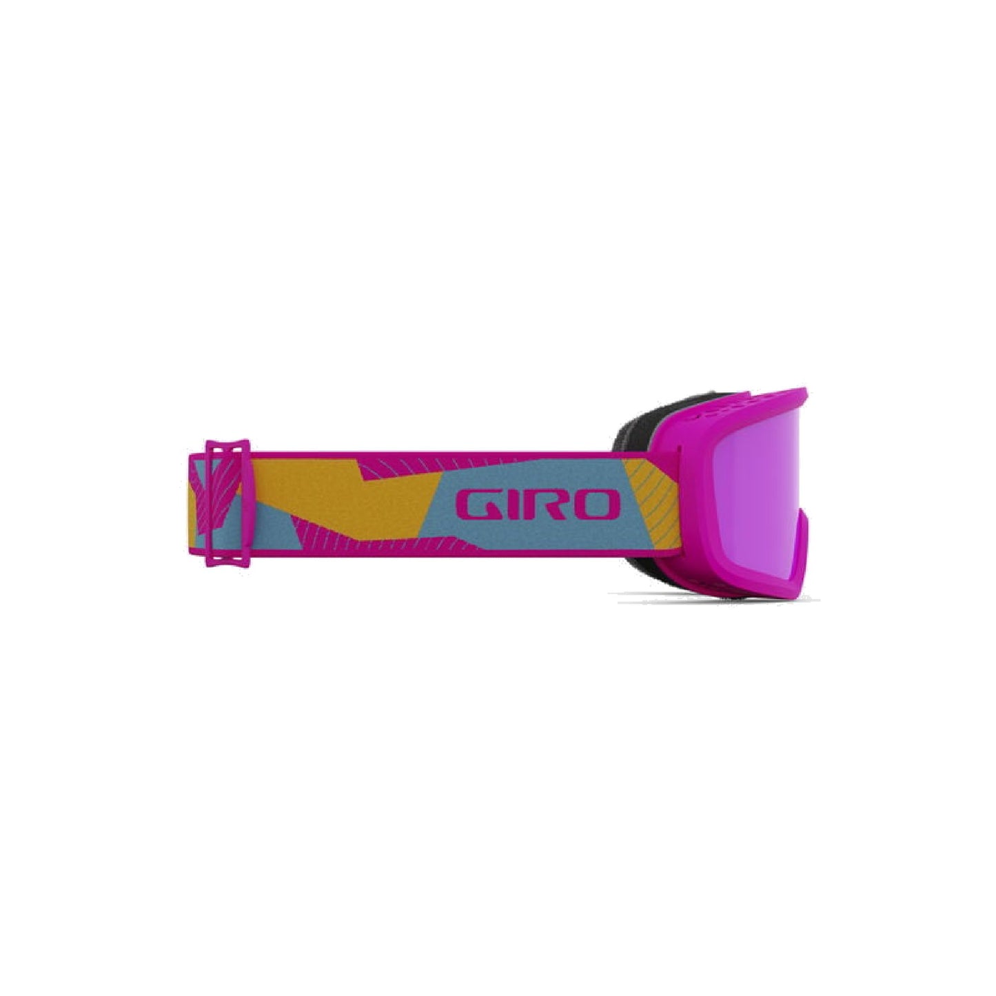 Giro Youth Chico 2.0 Snow Goggles Pink Geo Camo Amber Pink Snow Goggles