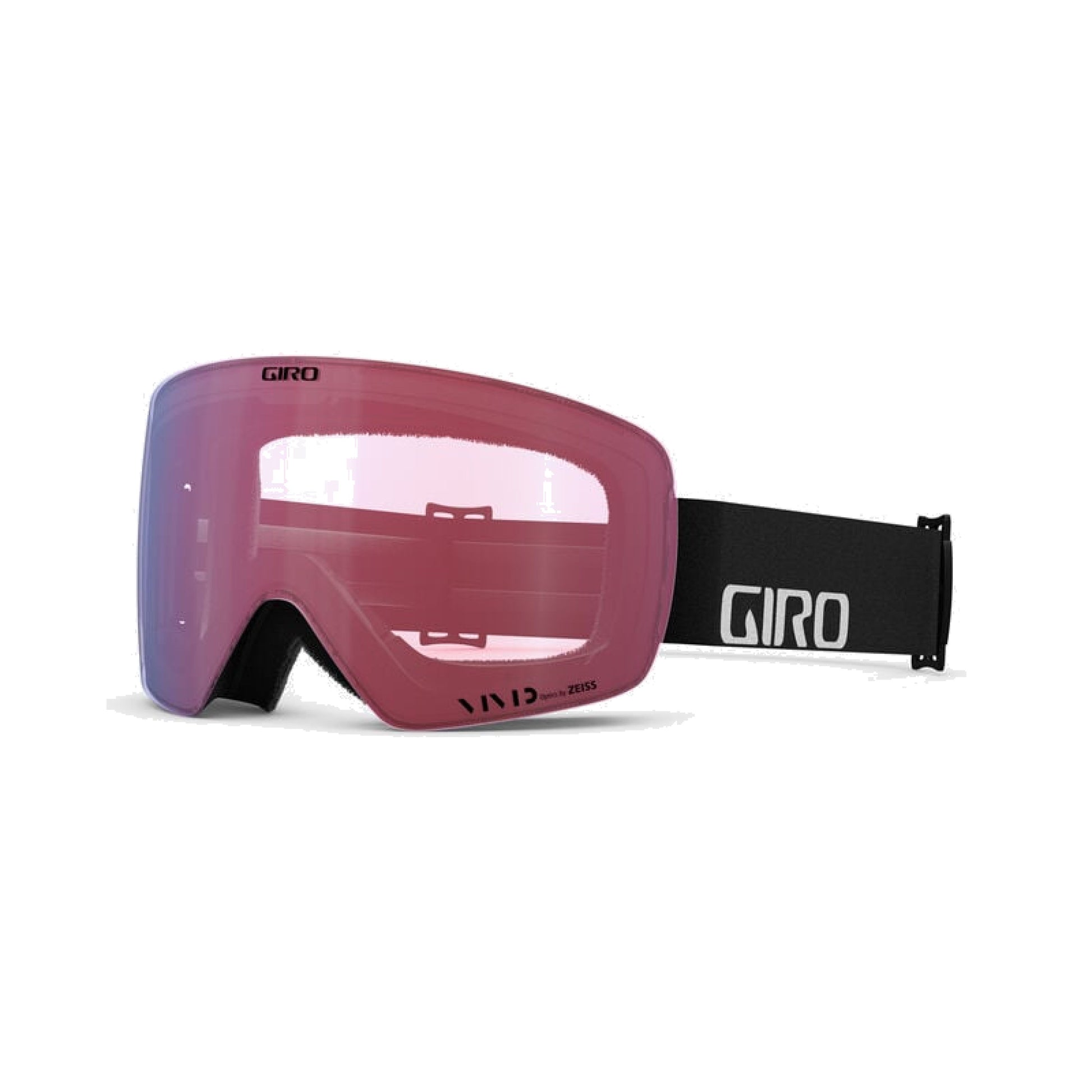 Giro Contour AF Snow Goggles Black Wordmark Vivid Ember Snow Goggles
