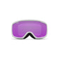 Giro Cruz AF Snow Goggles White Wordmark Amber Pink Snow Goggles