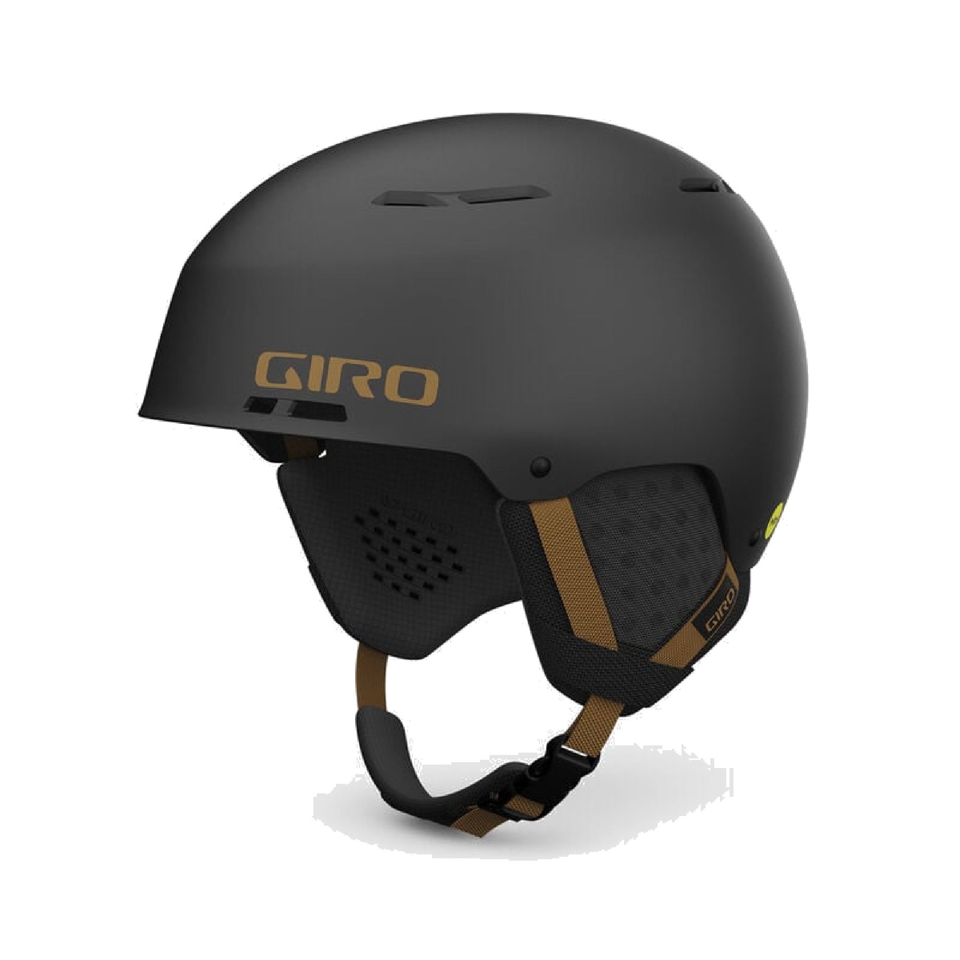 Giro Emerge Spherical Helmet Metallic Coal Tan Snow Helmets