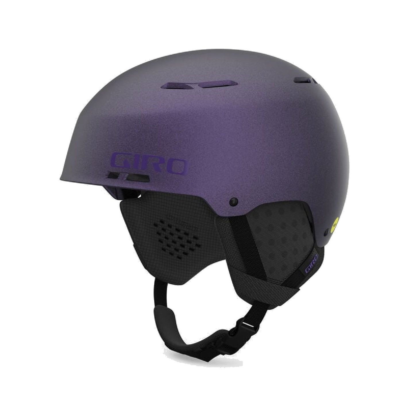 Giro Emerge Spherical Helmet Matte Black Purple Pearl Snow Helmets