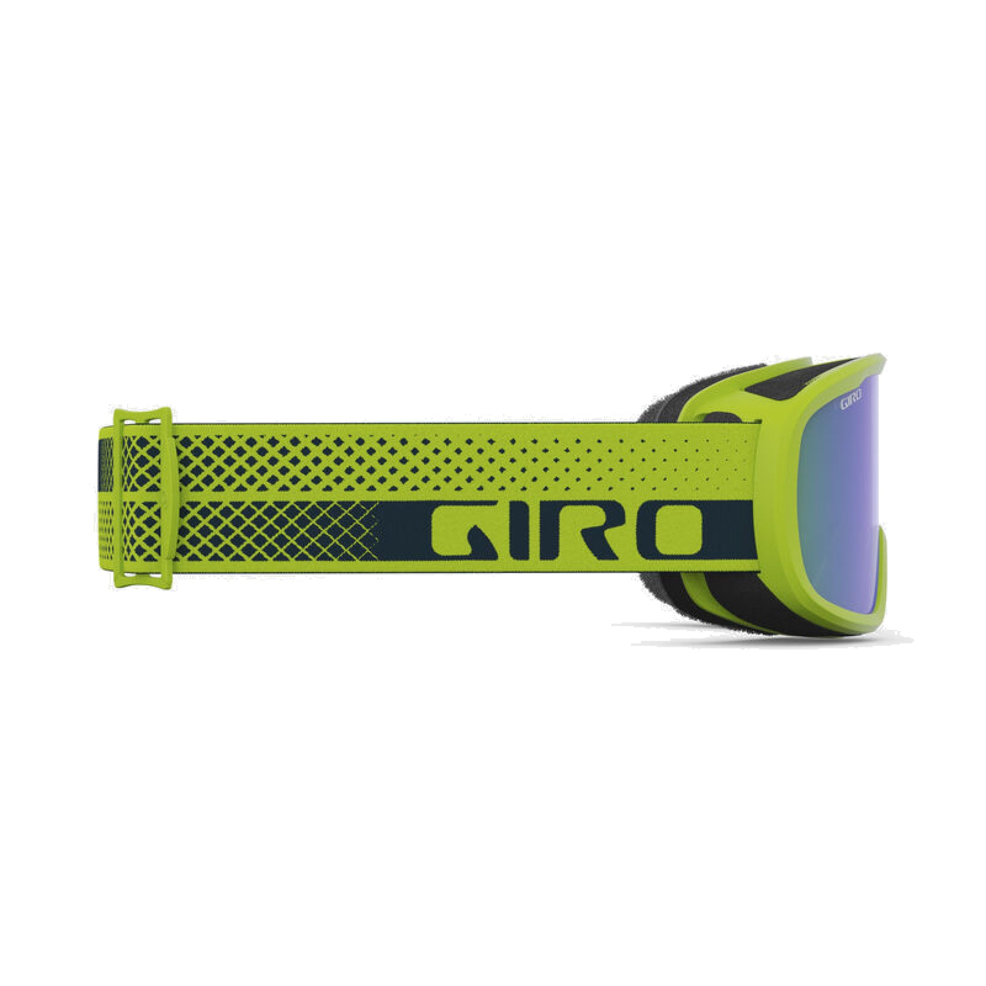 Giro Roam Snow Goggles Ano Lime Flow Loden Green Snow Goggles