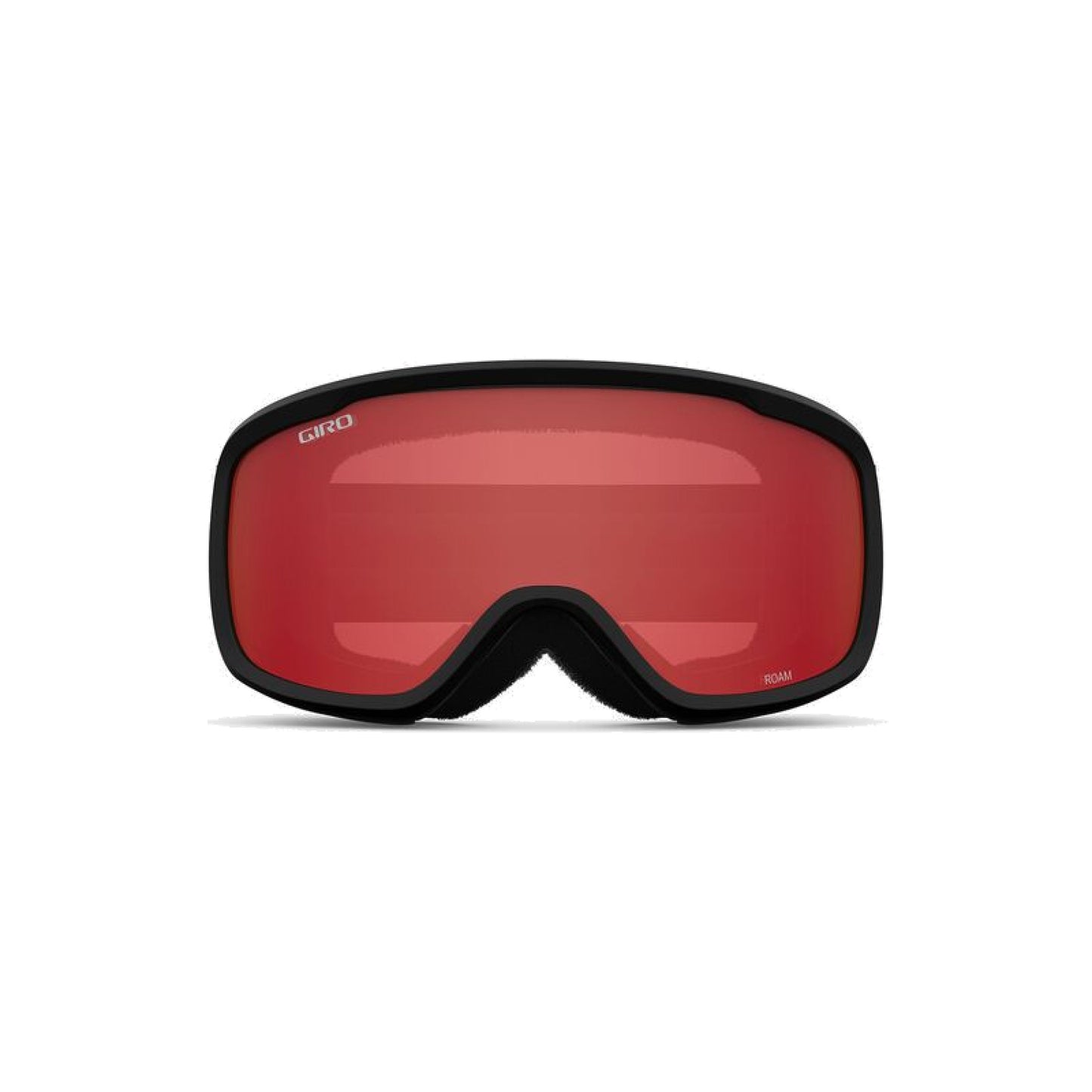 Giro Roam Snow Goggles Black Wordmark Amber Scarlet Snow Goggles