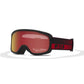 Giro Roam Snow Goggles Red Flow Amber Scarlet Snow Goggles