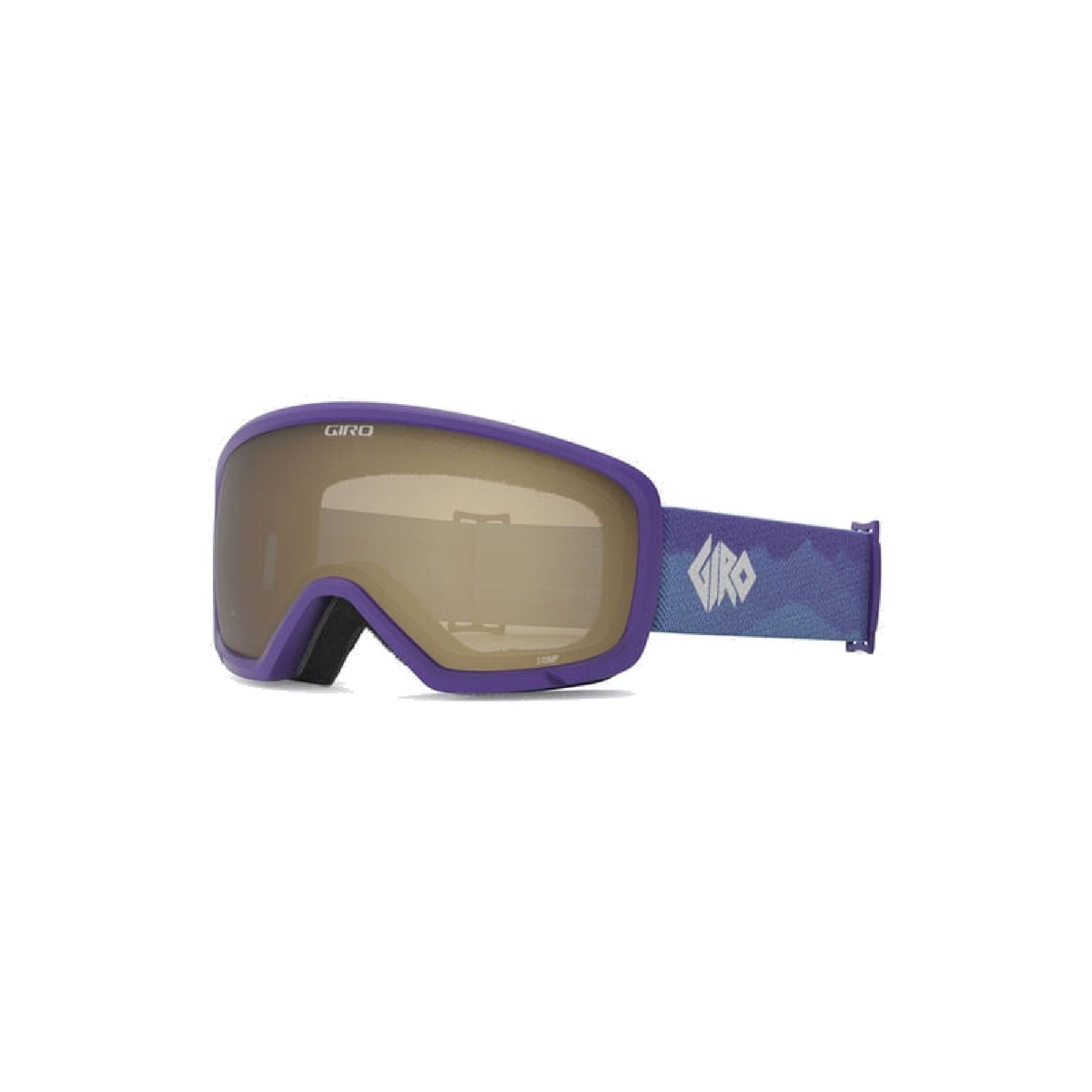 Giro Youth Stomp Snow Goggles Purple Linticular Amber Rose Snow Goggles