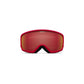 Giro Youth Stomp Snow Goggles Red & White Wordmark Amber Scarlet Snow Goggles