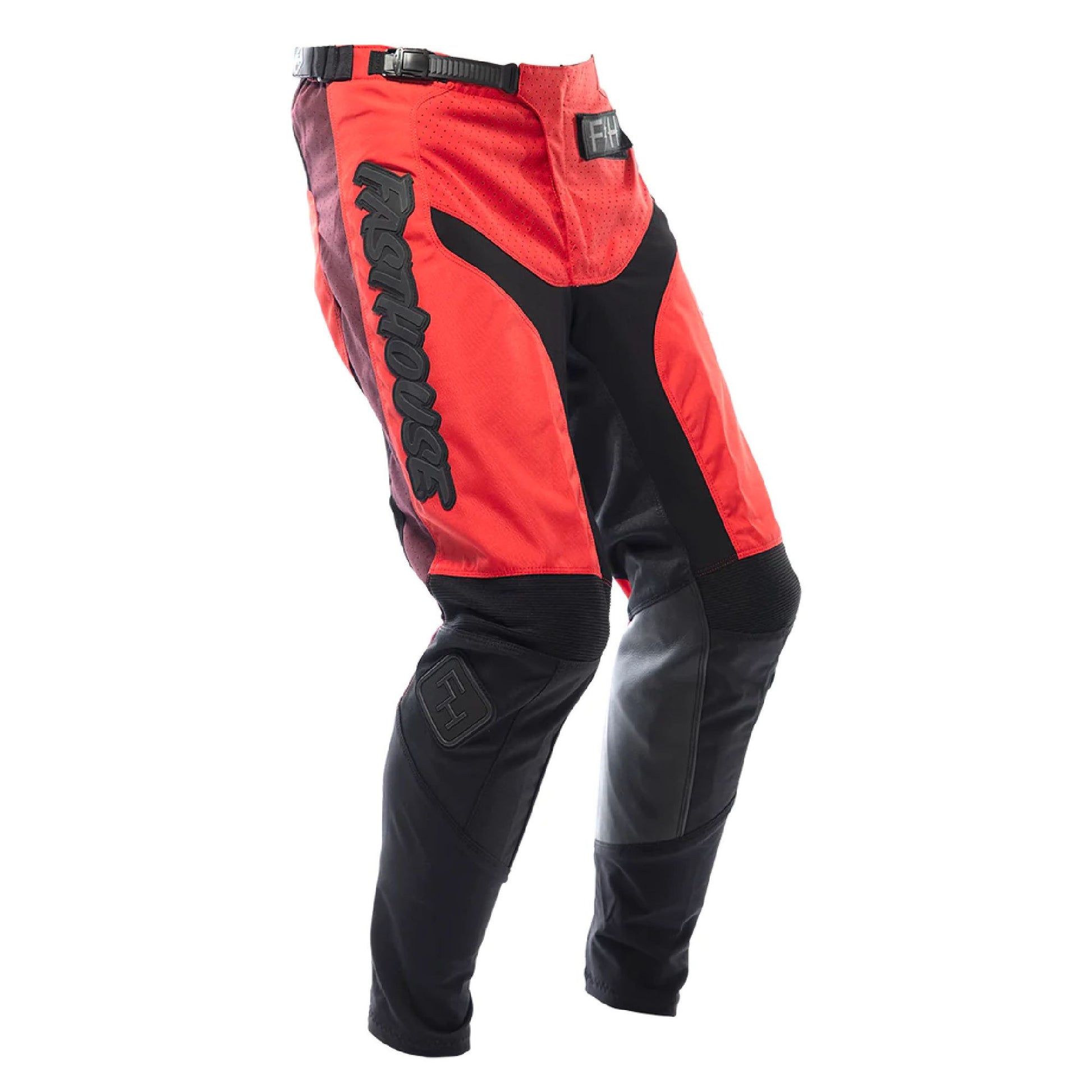 Fasthouse Grindhouse Pants Red Black Bike Pants