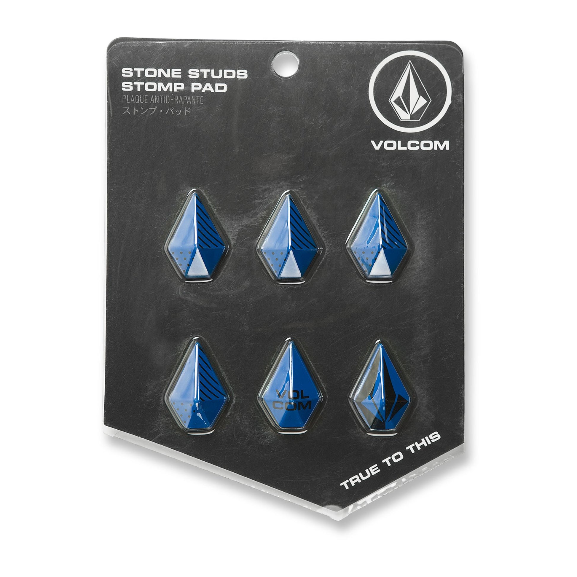 Volcom Stone Studs Stomp Pad Electric Blue OS Stomp Pads