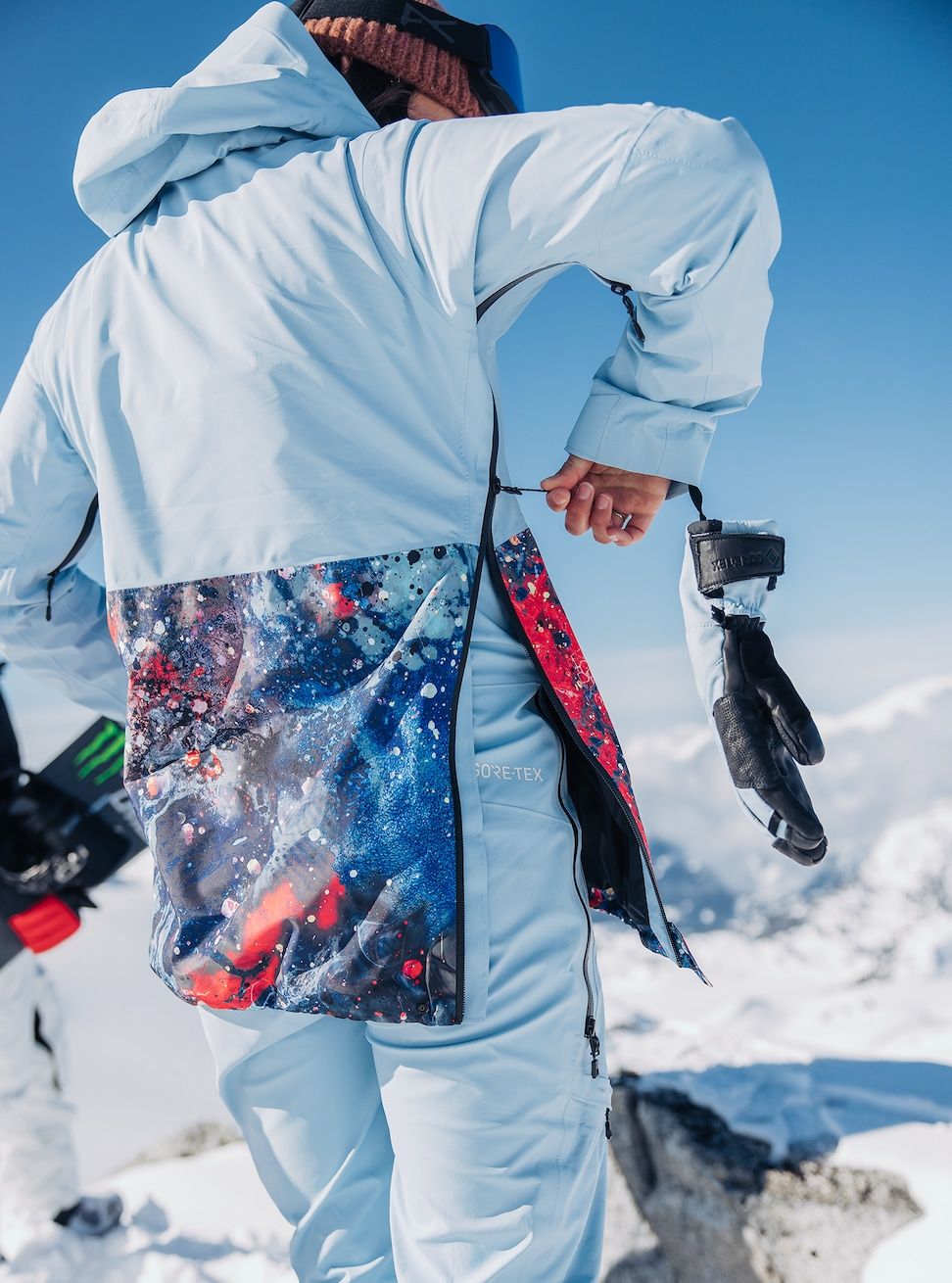 Women's Burton [ak] Kimmy GORE-TEX 2L Anorak Jacket Moonrise Nebula Snow Jackets