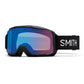 Smith Showcase OTG Snow Goggle Black ChromaPop Storm Rose Flash Snow Goggles