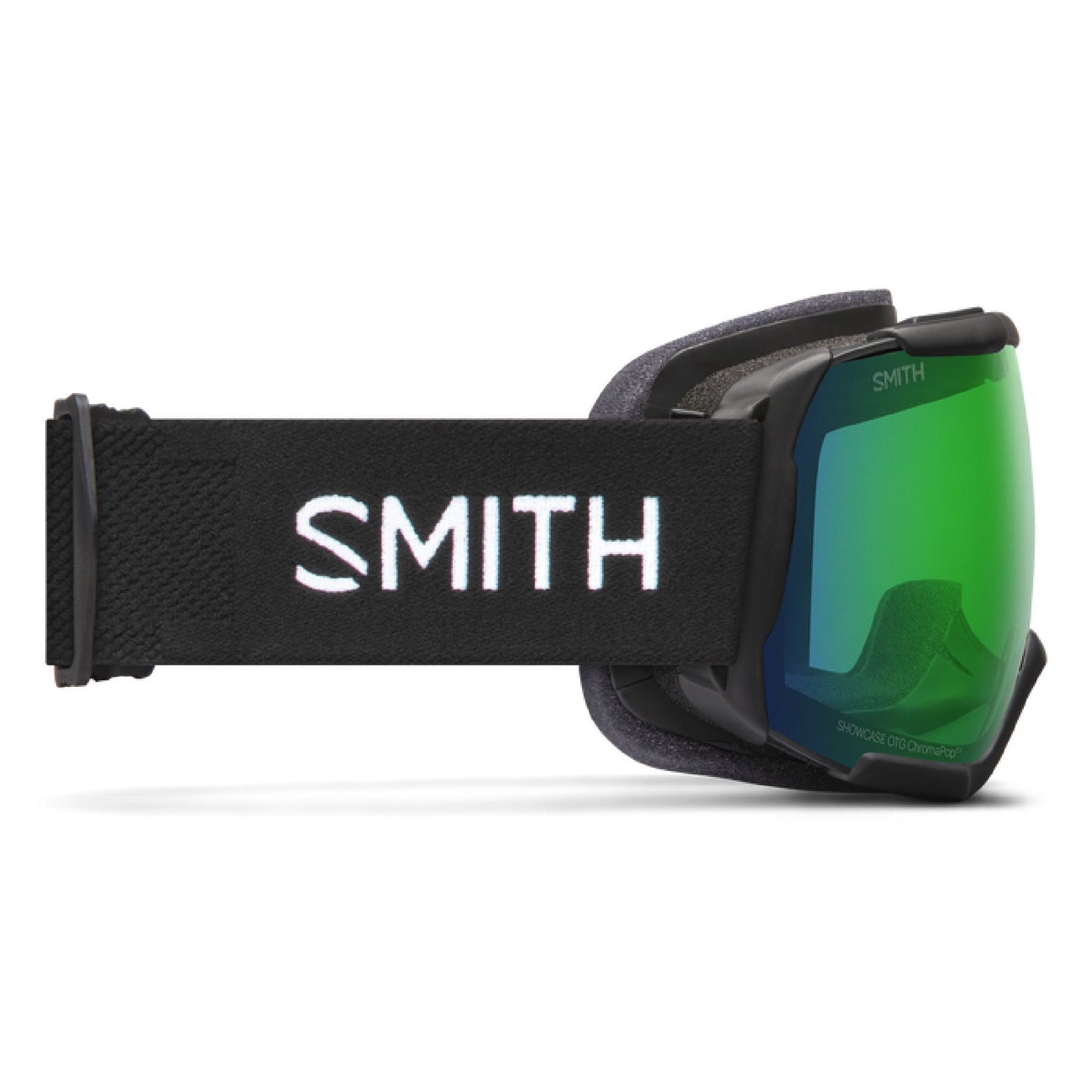 Smith Showcase OTG Snow Goggle Black ChromaPop Everyday Green Mirror Snow Goggles
