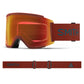 Smith Squad XL Snow Goggle Terra Flow ChromaPop Everyday Red Mirror Snow Goggles