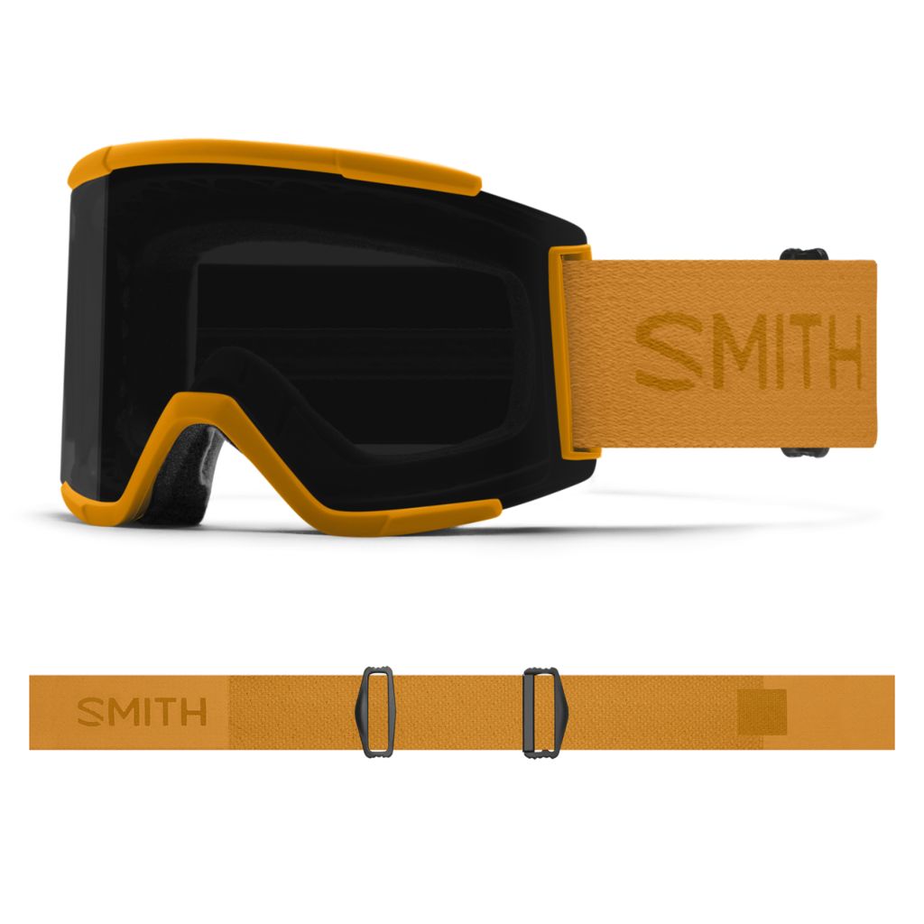 Smith Squad XL Snow Goggle Sunrise ChromaPop Sun Black Snow Goggles