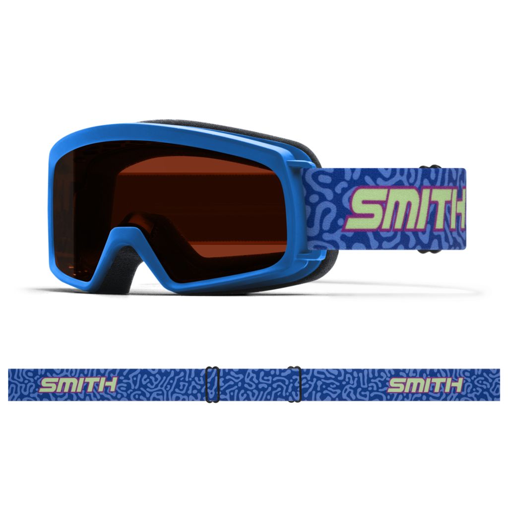 Smith Kids' Rascal Snow Goggle Cobalt Archive RC36 Snow Goggles