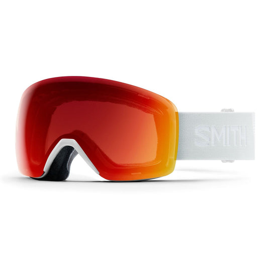 Smith Skyline Snow Goggle - Openbox White Vapor Chromapop Photochromic Rose Flash Snow Goggles