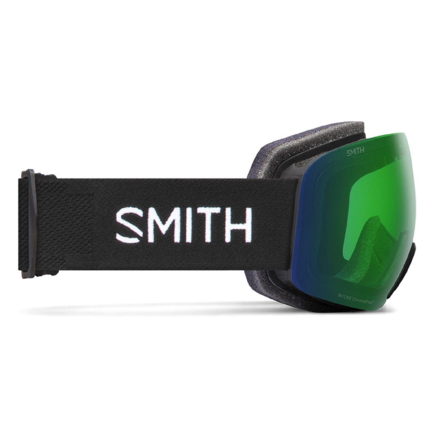 Smith Skyline Snow Goggle Black ChromaPop Everyday Green Mirror Snow Goggles