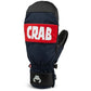Crab Grab Punch Mitt Navy Red Snow Mitts